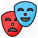 Theater Mask Party Icon