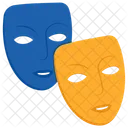 Theater Mask Mask Costume Icon