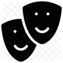 Carnival Mask Theater Mask Comedy Mask Icon