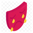 Theater Mask Carnival Mask False Face Icon