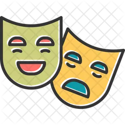 Theater Masks  Icon