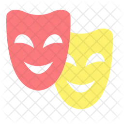 Theater masks  Icon