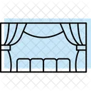 Theater Stage Performance Drama Icon