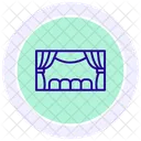 Theater Stage Performance Drama Icon