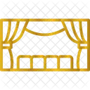 Theater Stage Performance Drama Icon