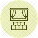 Stage Theater Performance Icon