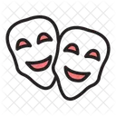 Theater Maske Party Symbol