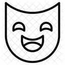 Theatermaske Karnevalsmaske Augenmaske Symbol