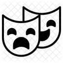Theatermaske Karnevalsmaske Augenmaske Symbol