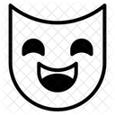 Theatermaske Karnevalsmaske Augenmaske Symbol