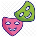 Theatermaske Symbol