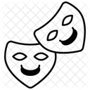 Theatermaske Symbol