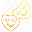 Theatermaske Karnevalsmaske Augenmaske Symbol