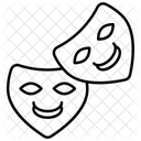 Theatermaske Symbol
