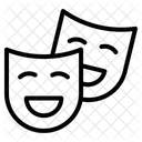 Theatermaske Symbol