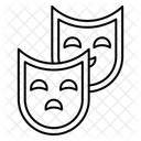 Theatermaske Symbol