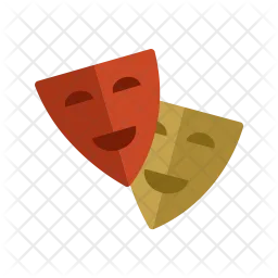 Theatermaske  Symbol