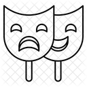 Theatermaske Symbol