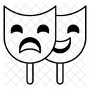 Theatermaske Karnevalsmaske Augenmaske Symbol
