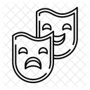 Theatermaske Symbol