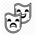 Theatermaske Symbol