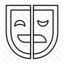 Theatermaske  Symbol