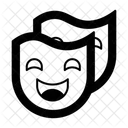 Theatermaske Symbol