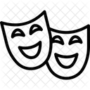 Theatermaske Symbol