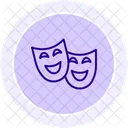 Theatermaske Symbol