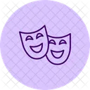 Theatermaske Symbol