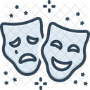 Theatermaske  Symbol