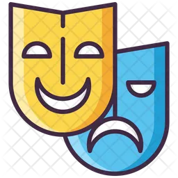 Theatermaske  Symbol