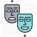 Theatermaske Symbol