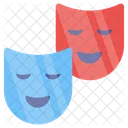 Theater masken  Symbol