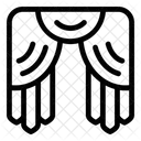 Theatre Curtains Decorative Curtains Window Curtains Icon