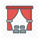 Theatre Cinema Hall Icon