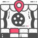 Theatre Location Movie Theater Location Theatre Navigation Icon