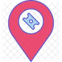 Theatre Location Destination Map Icon