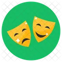 Face Masks Theatre Masks Carnival Masks Icône