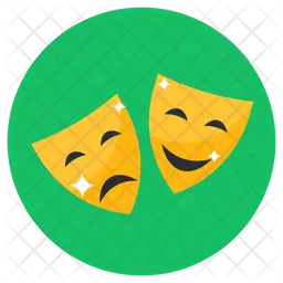 Theatre Masks  Icon