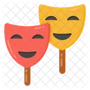 Face Masks Theatre Masks Carnival Masks Icône