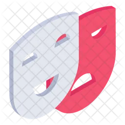 Theatre Masks  Icon