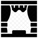 Theatre Stage Theatre Curtains Studio Curtains Icône