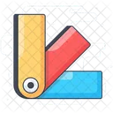 Farbmuster Farbpalette Farbmuster Symbol