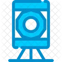 Theodolit Vermessung Instrument Symbol