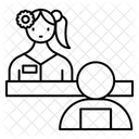 Therapie Sitzung Symbol