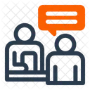 Therapy Session Counseling Mental Health Icon