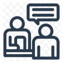 Therapy Session Counseling Mental Health Icon