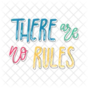 There Are No Rules Icon