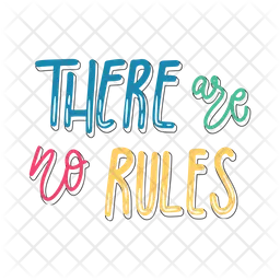 There are no rules  Icon